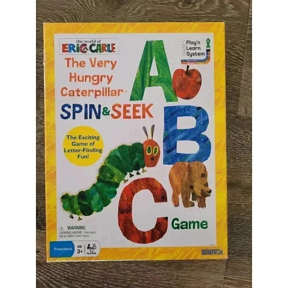The Very Hungry Caterpillar Spin and Seek Board Game #7